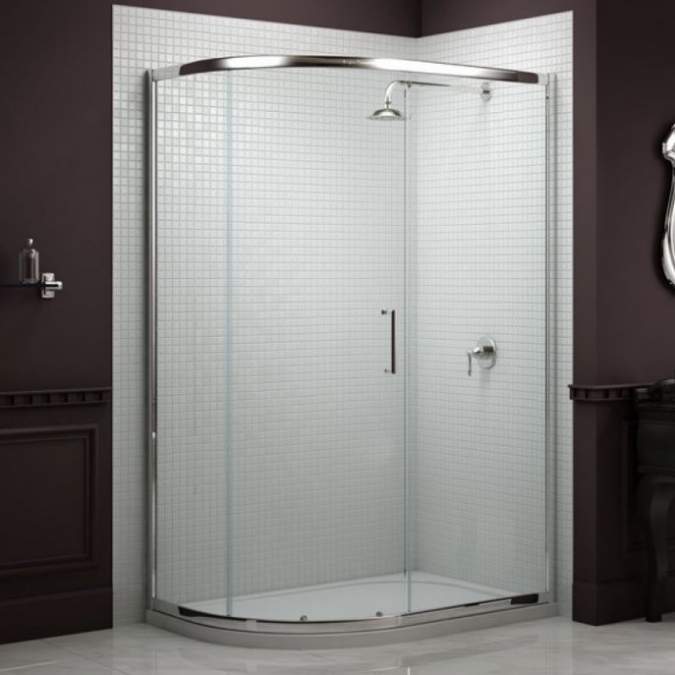 Sommer8 1200 x 800 Single Door Offset Quadrant Shower Enclosure