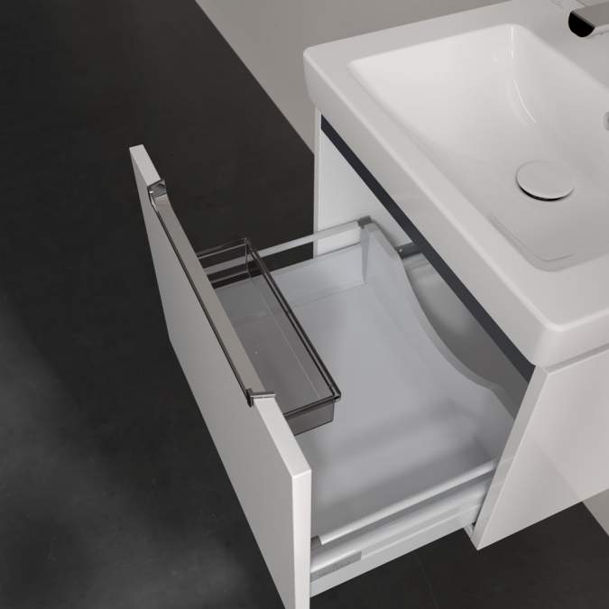 Villeroy & Boch Subway 2.0 537mm Bathroom Vanity Unit 1 Drawer Glossy