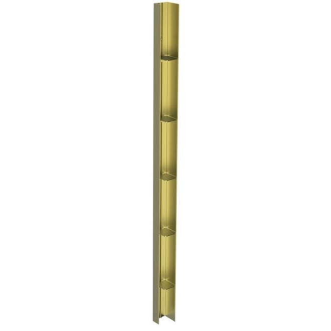Supreme 1950mm Brushed Brass Wetroom Storage Shelves