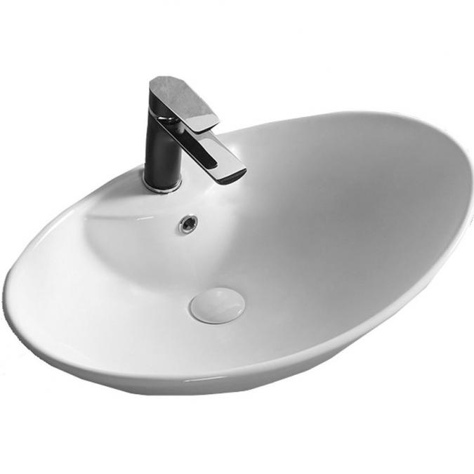 Synergy Cupy 650mm White Countertop Basin