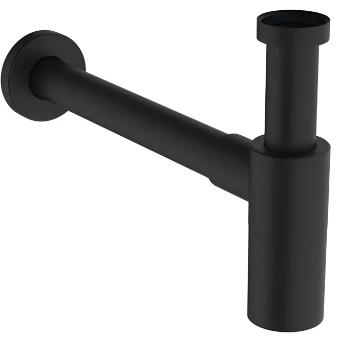 Ideal Standard Silk Black Contemporary Bottle Trap