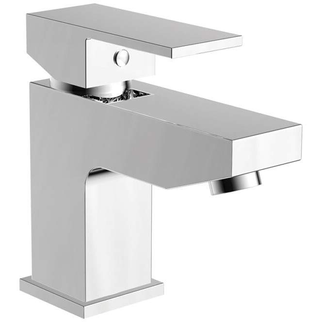 Scudo Lanza Chrome Mono Basin Mixer Tap