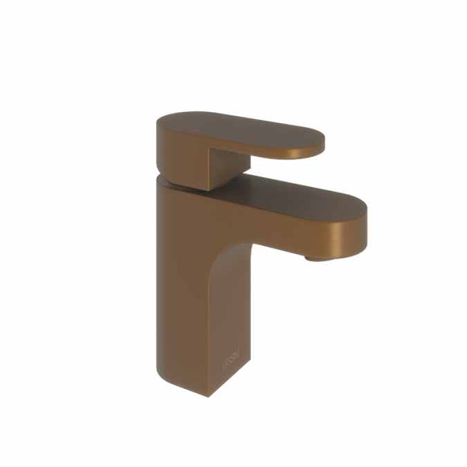 Abacus Ki Brushed Bronze Monobloc Basin Mixer Tap