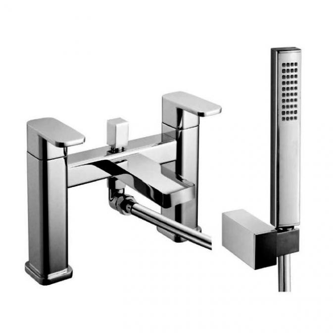 Abacus Edition Bath Shower Mixer - Chrome 