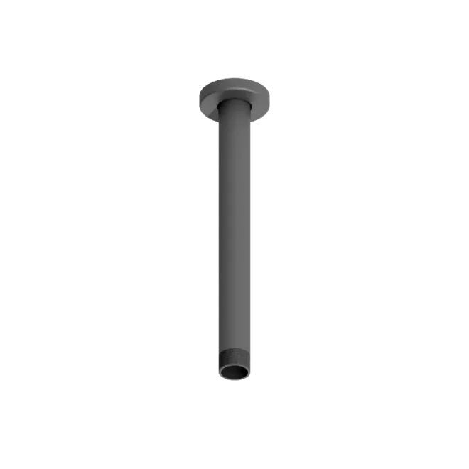 Abacus Emotion Matt Anthracite Round Fixed Ceiling Arm - 250mm - CLEARANCE