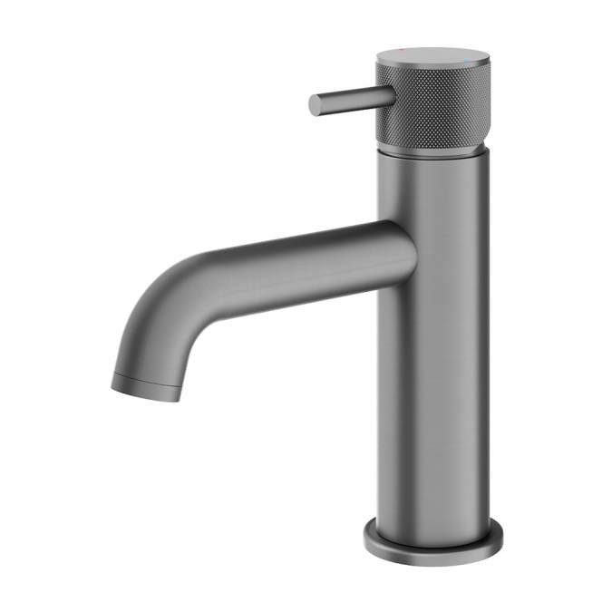 Abacus Iso Pro Mono Basin Mixer - Matt Anthracite