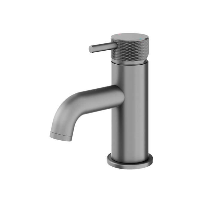 Abacus Iso Pro Mini Mono Basin Mixer - Matt Anthracite