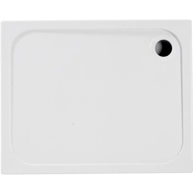 Deluxe 1100 x 800 x 45mm Rectangular Stone Resin Shower Tray