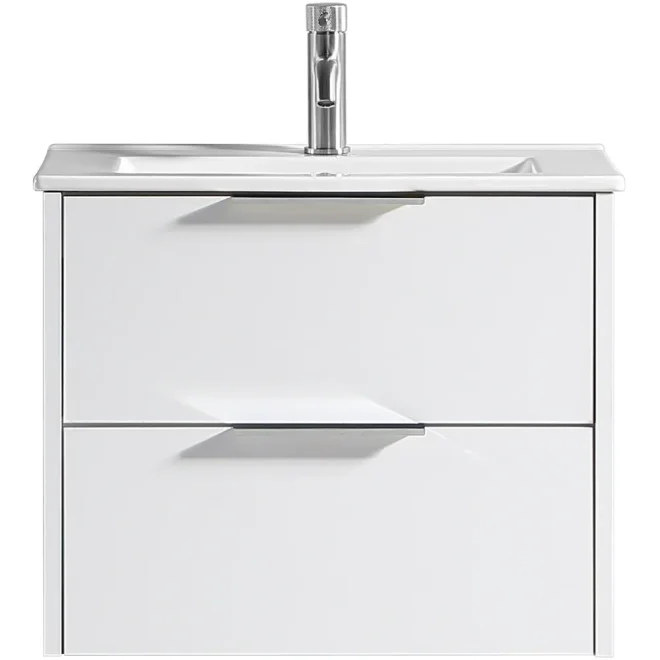 Tailored Sora 600mm Matt White Wall Hung Vanity Unit