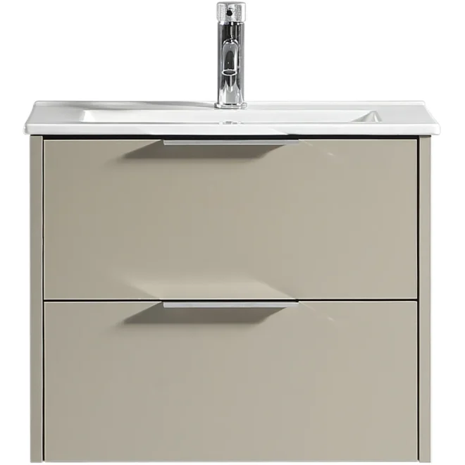 Tailored Sora 600mm Midday Grey Wall Hung Vanity Unit
