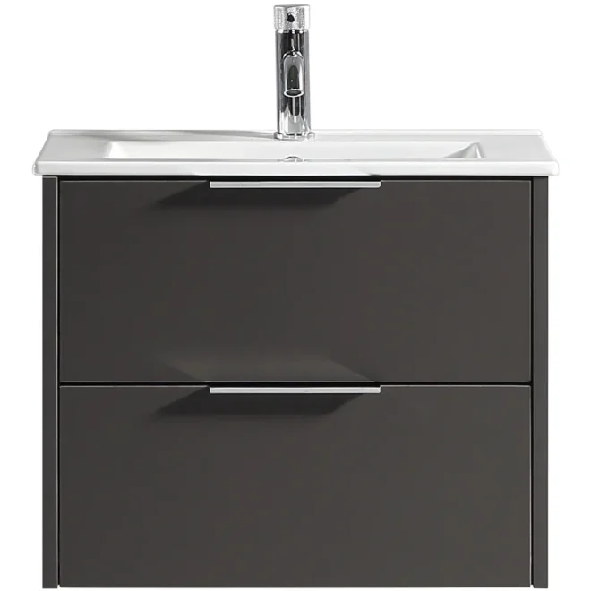 Tailored Sora 600mm Midnight Grey Wall Hung Vanity Unit