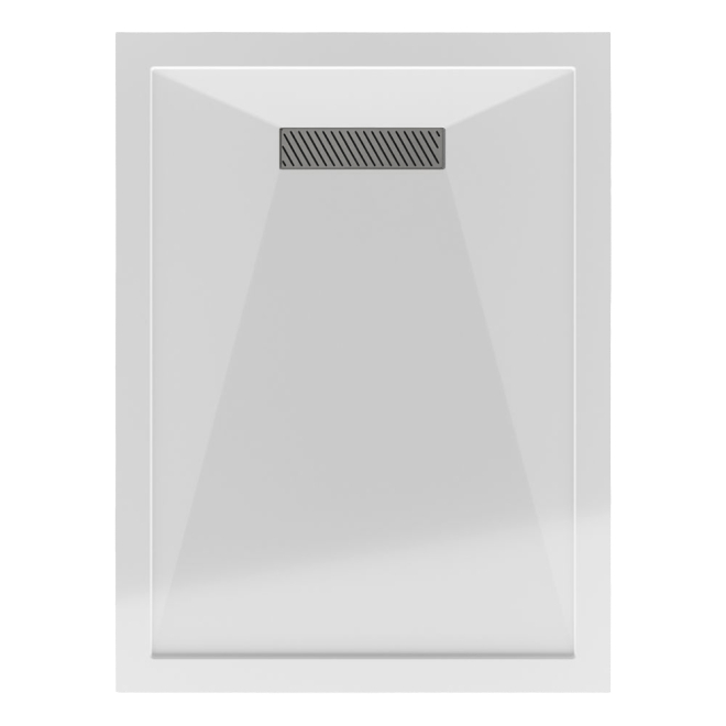 TrayMate Linear High Flow Stainless Steel Vortex Waste - CLEARANCE