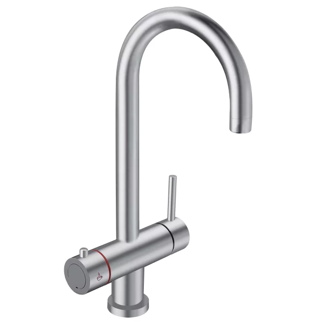 Francis Pegler Brushed Steel Boiling Water Kitchen Tap