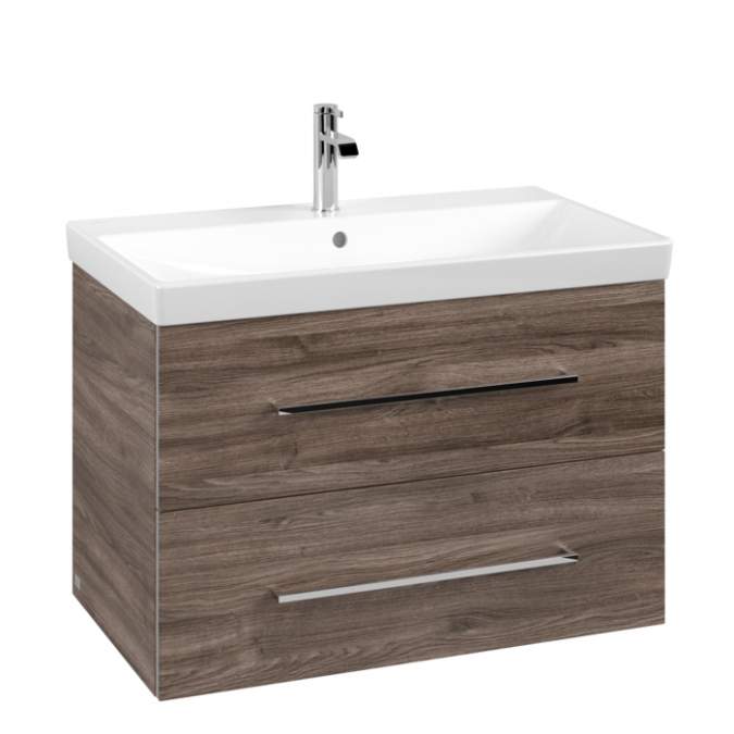 Villeroy & Boch Avento 780 Bathroom Vanity Unit With Basin  Stone Oak