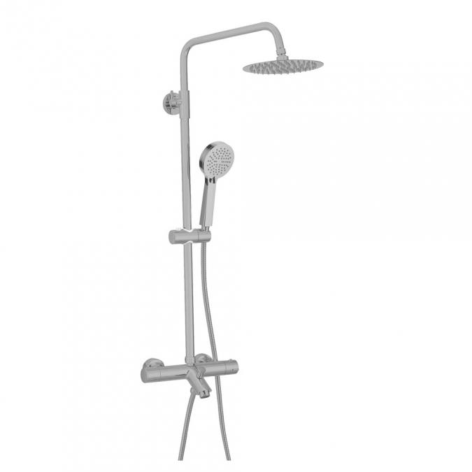 Abacus Emotion Thermostatic Bath Shower Mixer & Fixed Head