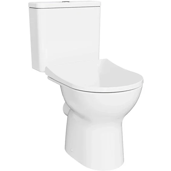 VitrA S20 Round Open Back Close Coupled Toilet