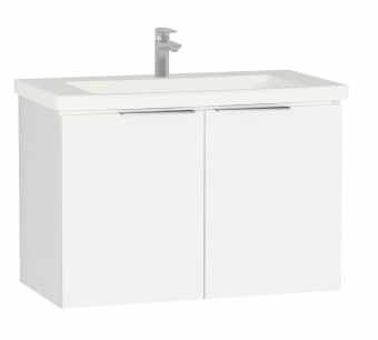 VitrA Ecora 900mm Washbasin Unit - Gloss White