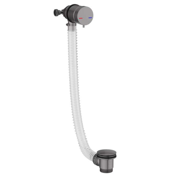 Scudo Bath Filler and Overflow Gunmetal