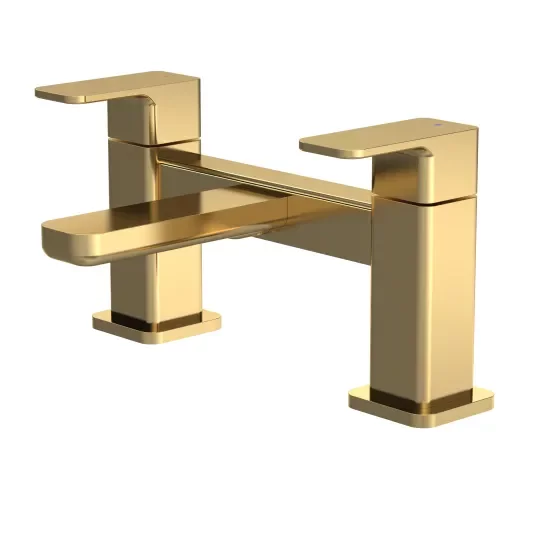 Nuie Windon  Brushed Brass Bath Filler Tap