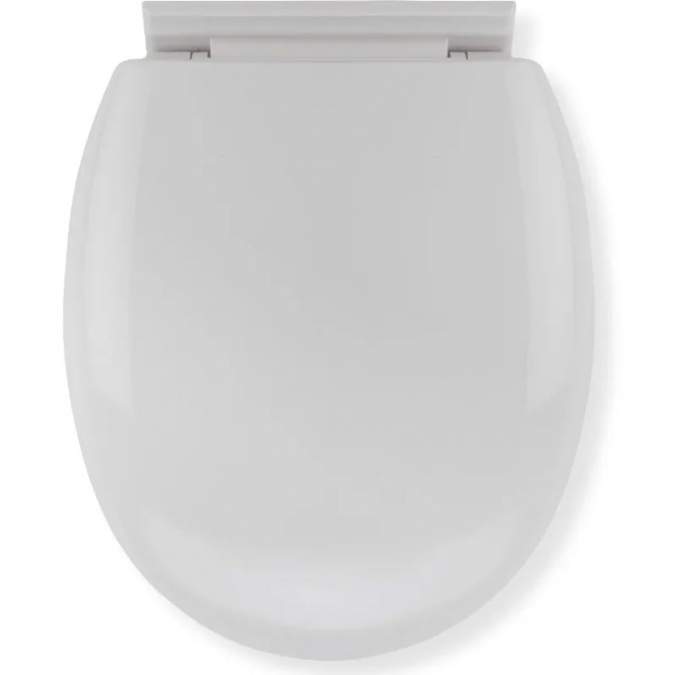 Croydex Anti-Bacterial Polypropylene Toilet Seat Slow Closing