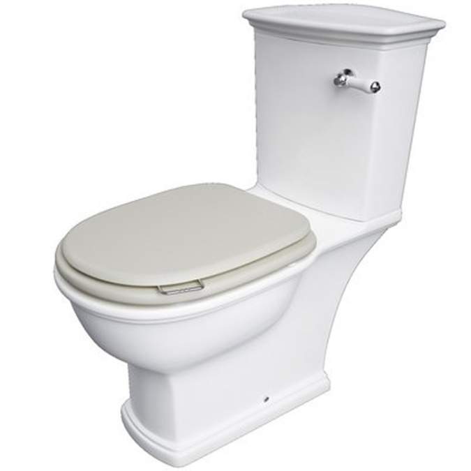 RAK Ceramics Washington Close Coupled Open Back Lever Flush WC with
