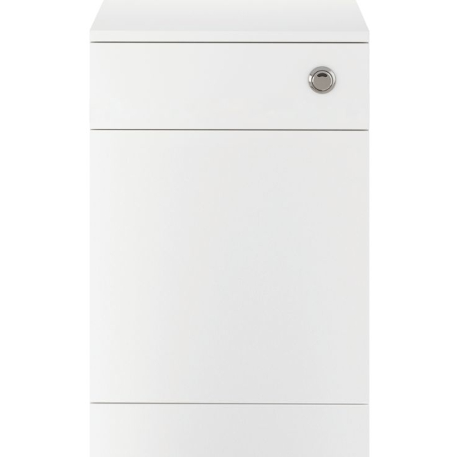 Watervale 500mm White Gloss Toilet Unit
