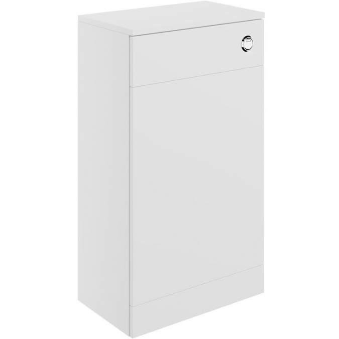 Shetland 500mm WC Unit - Matt White