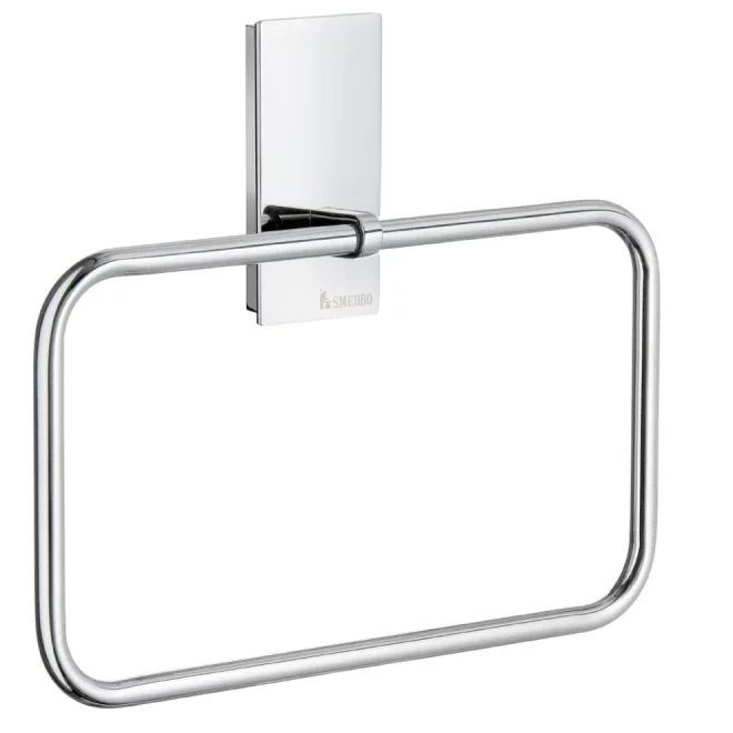 Smedbo Pool Chrome Towel Ring