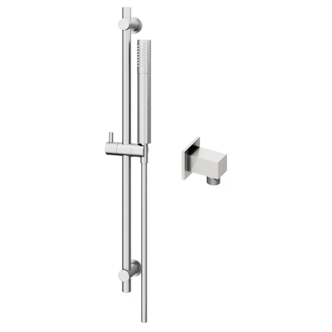 Abacus Chrome Riser Rail Kit with Square Outlet