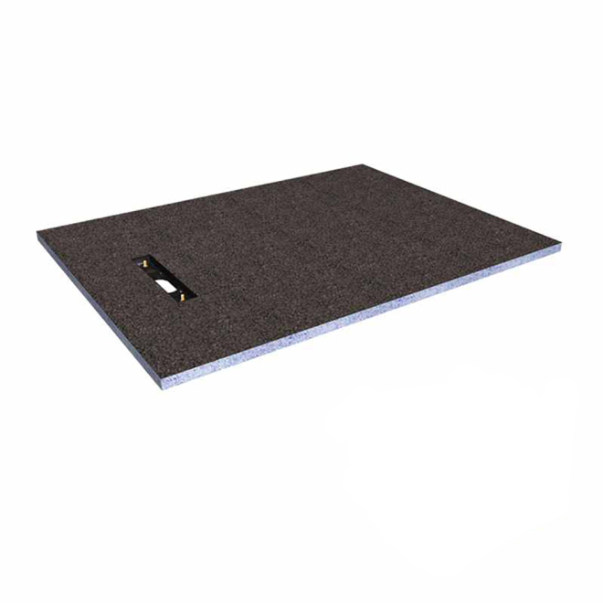 Abacus Level Access Wetroom Tray 1400 x 900 x 30mm Linear 300mm End Drain