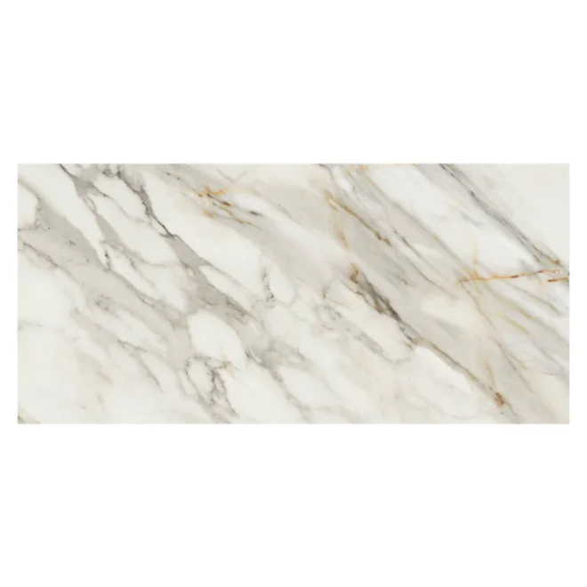 Abacus Marble Arch Arctic Gold 1200 x 200mm Porcelain Tile - &pound;59.03m2