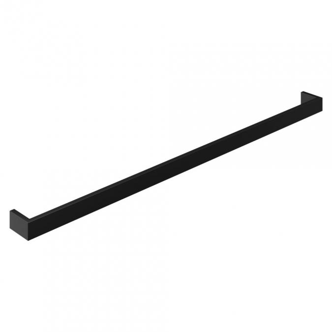 Abacus Pure Single Towel Bar - Black