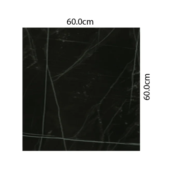 Abacus Trex Nero Matt 600 x 600mm Porcelain Tile - &pound;50.93m2