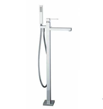 Abode Zeal Floor Standing Bath Mixer With Handset Ab1281 Online