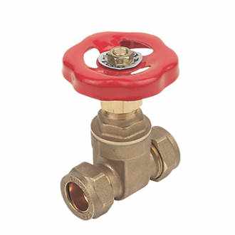 15mm VGE Brass Gate Valve - 15mm