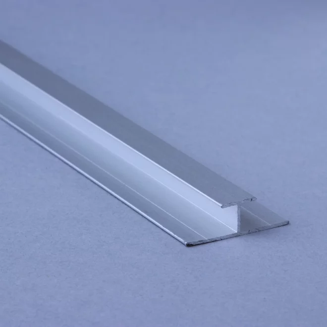 ALU-TRIM 10mm H Join Aluminium Trim - Bright Silver