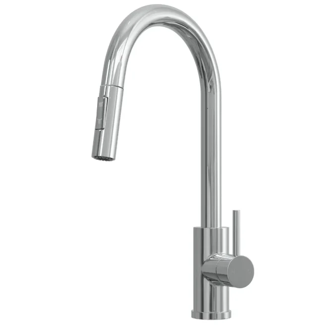 Anatra ECO Pull-Out Kitchen Mixer Tap with Swivel Spout - Chrome