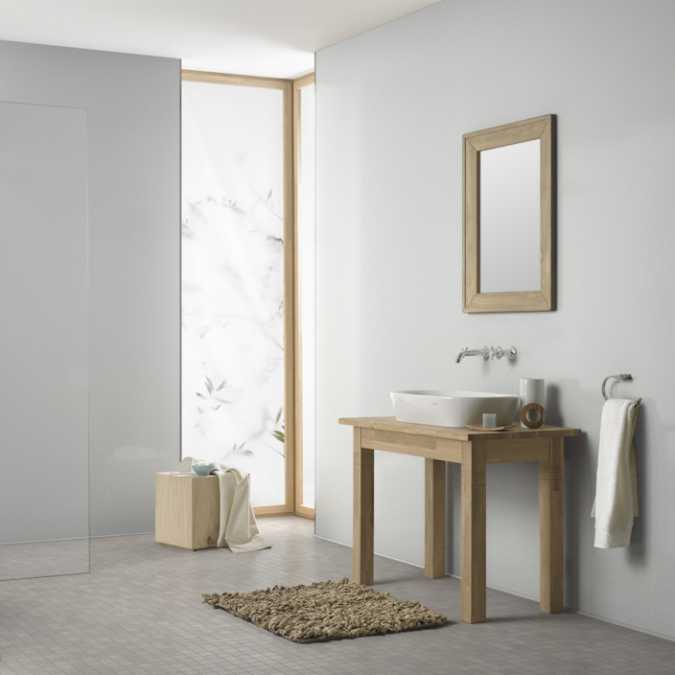 Bianco Stardust Showerwall Laminate Panels