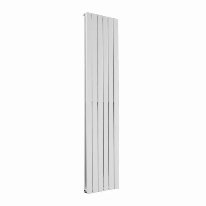 Lancia Bravo 1800 x 408mm White Double Vertical Designer Radiator