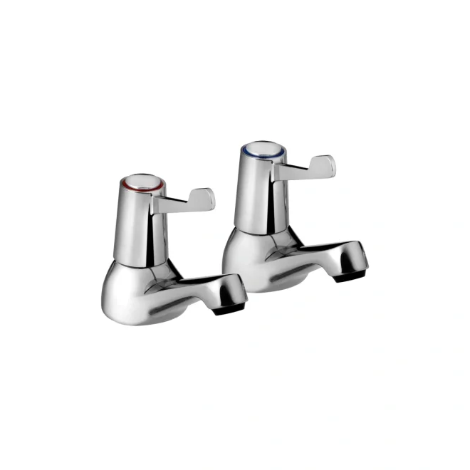 Bristan Value 3" (76mm) Lever Basin Taps
