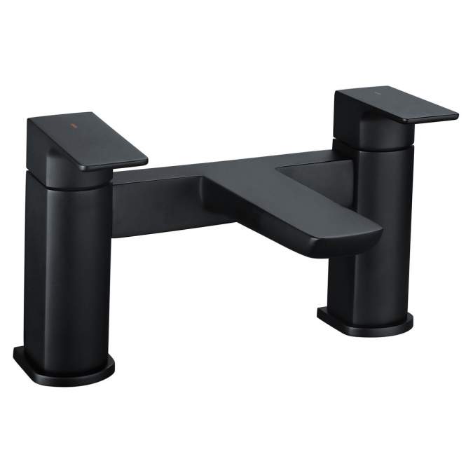 Buff Bath Filler - Matt Black