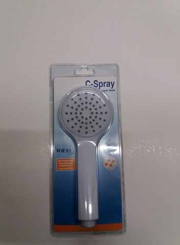 C-Spray White Shower Head - Handset