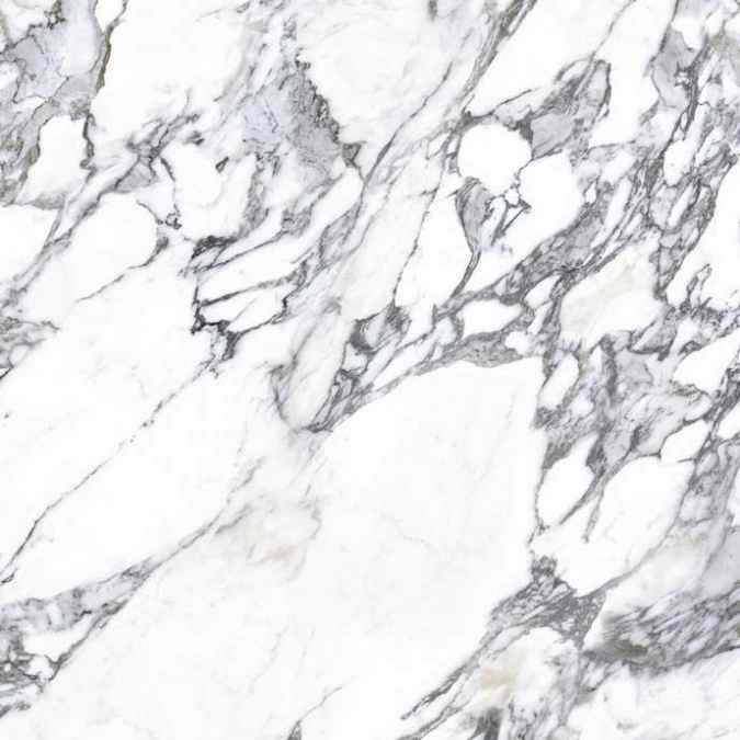 Carrara Marble Slab - 2440 x 1220mm - Panel B - Bushboard Nuance Acrylic Collection