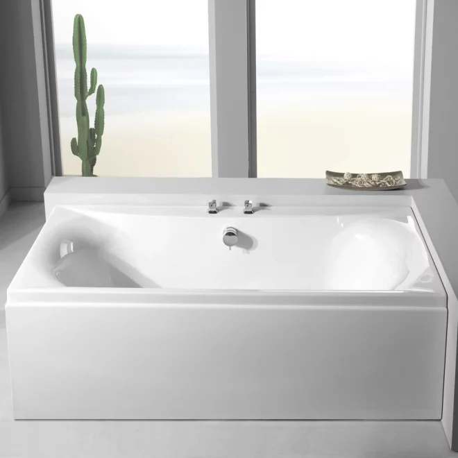 Carron Alpha 1800 x 800 Double Ended Bath - 5mm