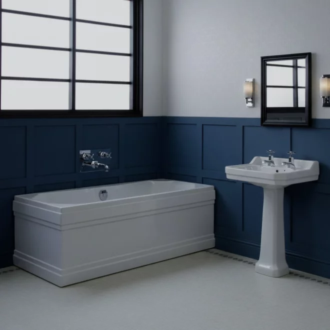 Carron Highgate - Carronite - 1800 x 800mm Double Ended Bath