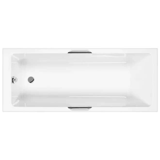 Carron Eco Integra 1500 x 700 Single Ended Bath With Grips Low Level - 5mm