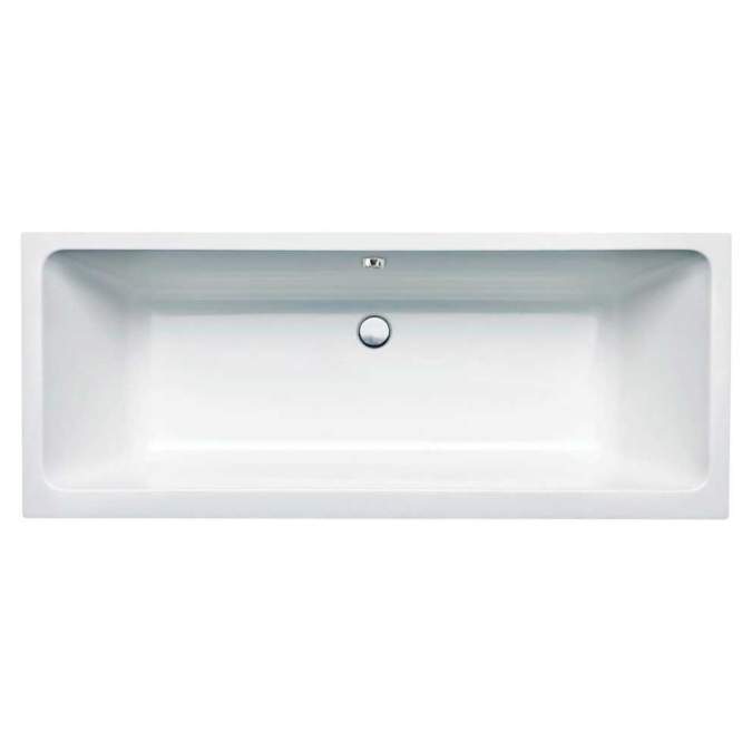 Carron Quantum Duo 1900 x 900 Double Ended Bath - Carronite