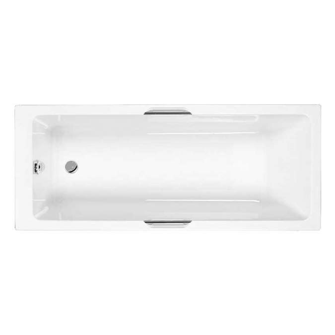 Carron Quantum Integra 1600 x 700 Single Ended Bath With Grips - 5mm