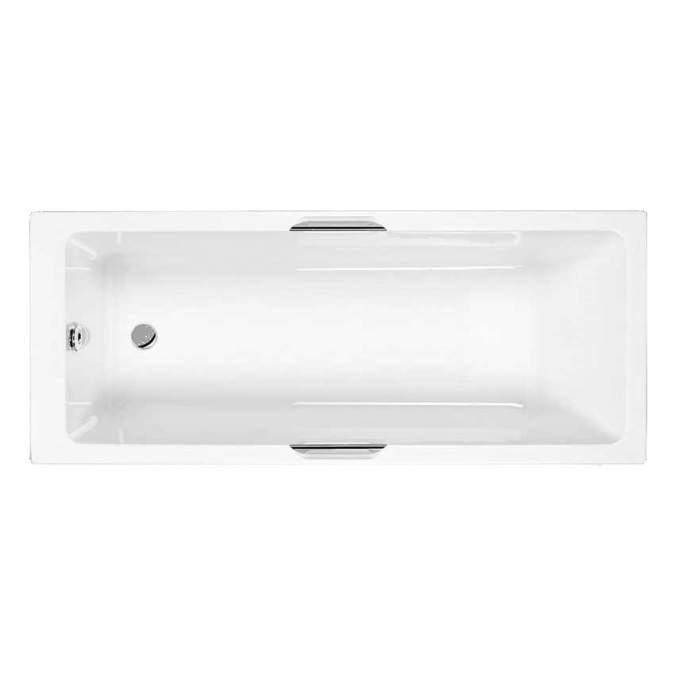 Carron Quantum Integra 1500 x 700 - Single Ended Bath With Grips - 5mm