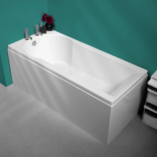 Carron Zone 1800 x 800 Shower Bath - 5mm 